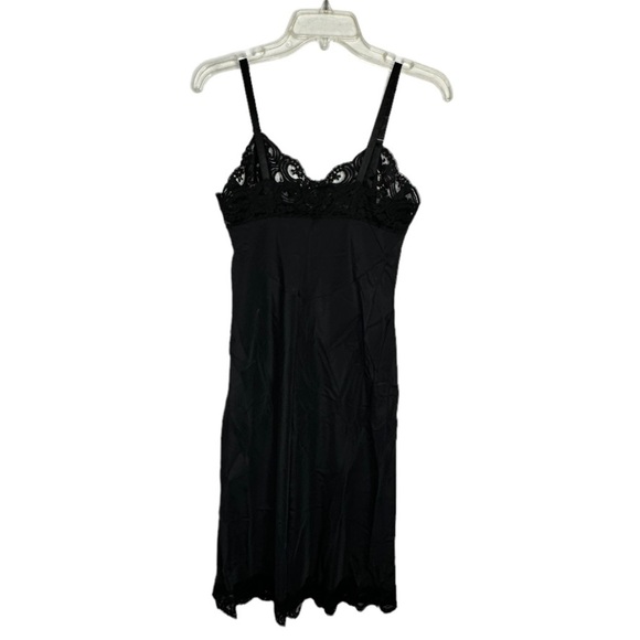 Vintage Black Nylon Full Slip - Picture 6 of 6